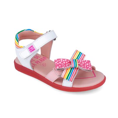 Agatha Ruiz De La Prada Παιδικά Ανατομικά Πέδιλα 252962-B050-BLANCO - ΛΕΥΚΟ