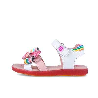 Agatha Ruiz De La Prada Παιδικά Ανατομικά Πέδιλα 252962-B050-BLANCO - ΛΕΥΚΟ