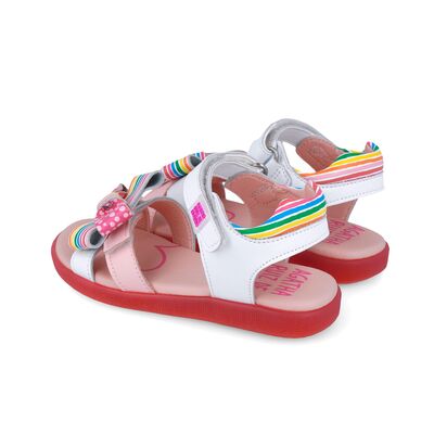 Agatha Ruiz De La Prada Παιδικά Ανατομικά Πέδιλα 252962-B050-BLANCO - ΛΕΥΚΟ