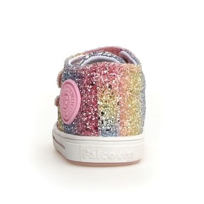 Falcotto Παιδικά Ανατομικά Μποτάκια Michael 3. glitter multicolor - ΠΟΛΥΧΡΩΜΟ