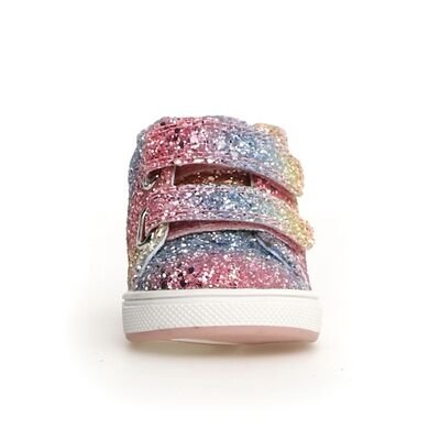 Falcotto Παιδικά Ανατομικά Μποτάκια Michael 3. glitter multicolor - ΠΟΛΥΧΡΩΜΟ