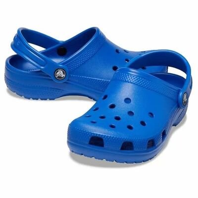 CROCS Παιδικά Σαμπό Θαλάσσης Classic Clog K 206991-4KZ blue bolt - ΜΠΛΕ