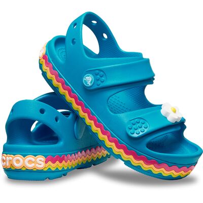 CROCS Παιδικά Πέδιλα Θαλάσσης Crocband Cruiser RicRac Sandal T 211028-4WG marina - ΜΠΛΕ