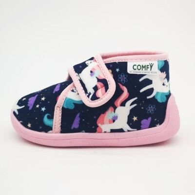 Comfy Anatomic Παιδικές Ανατομικές Παντόφλες GALIA 0964-MARINE SHANNA - ΜΠΛΕ