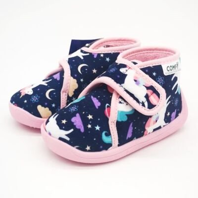 Comfy Anatomic Παιδικές Ανατομικές Παντόφλες GALIA 0964-MARINE SHANNA - ΜΠΛΕ