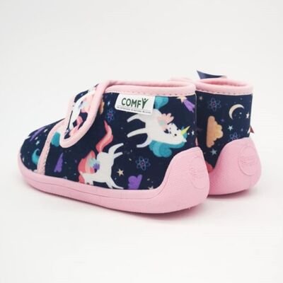 Comfy Anatomic Παιδικές Ανατομικές Παντόφλες GALIA 0964-MARINE SHANNA - ΜΠΛΕ