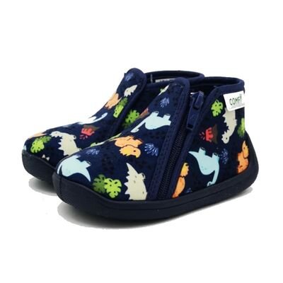 Comfy Anatomic Παιδικές Ανατομικές Παντόφλες GRAFF 1170-MARINE ANGOLA - ΜΠΛΕ