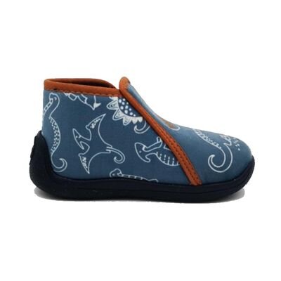 Comfy Anatomic Παιδικές Ανατομικές Παντόφλες GRAFF 1176-LAVANDE SUBTYNO/TYRANO - ΜΠΛΕ/ΡΑΦ