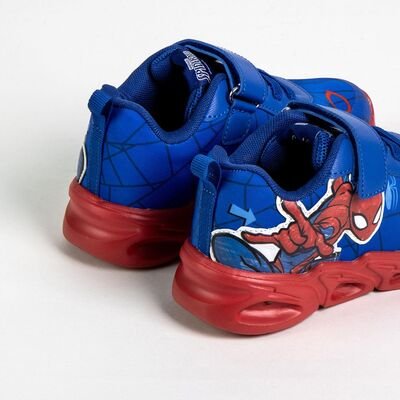 Marvel Παιδικά Sneakers SPIDER-MAN ΦΩΤΑΚΙΑ 2300006902 ΜΠΛΕ