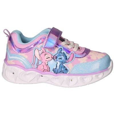 Disney Παιδικά Sneakers STITCH ΦΩΤΑΚΙΑ 2300006903 ΓΑΛΑΖΙΟ/ΡΟΖ