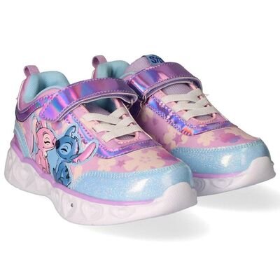 Disney Παιδικά Sneakers STITCH ΦΩΤΑΚΙΑ 2300006903 ΓΑΛΑΖΙΟ/ΡΟΖ