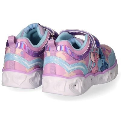 Disney Παιδικά Sneakers STITCH ΦΩΤΑΚΙΑ 2300006903 ΓΑΛΑΖΙΟ/ΡΟΖ