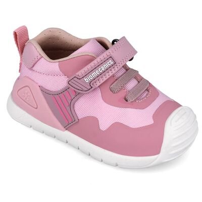 Biomecanics Παιδικά Ανατομικά Sneakers High 251132-B391-MIST - ΡΟΖ