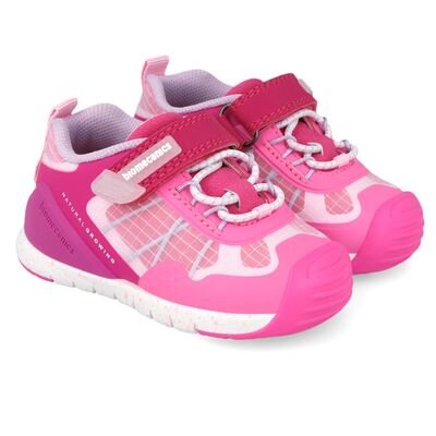 Biomecanics Παιδικά Ανατομικά Sneakers High 251137-C146-FUCSIA - ΦΟΥΞΙΑ