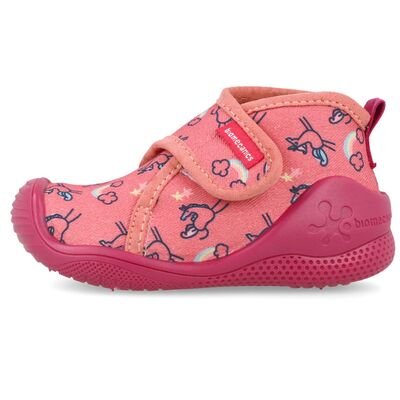 Biomecanics Παιδικά Ανατομικά Παντοφλάκια 251143-B488-CORAL - ΡΟΖ/ΚΟΡΑΛΙ