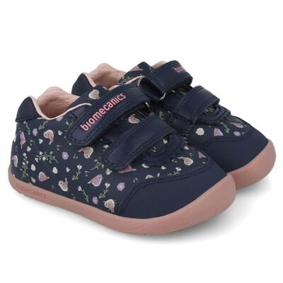 Biomecanics Παιδικά Ανατομικά  Δερμάτινα Sneakers 251150-A183-OCEAN - ΜΠΛΕ
