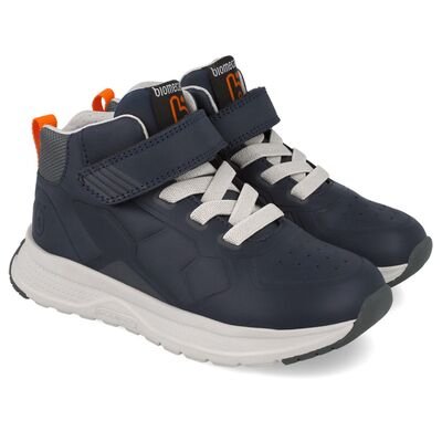 Biomecanics Παιδικά Ανατομικά Δερμάτινα Sneakers 251252-A089-AZUL MARINO - ΜΠΛΕ