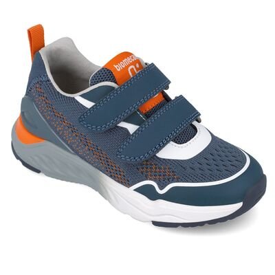 Biomecanics Παιδικά Ανατομικά Sneakers 251270-B056-AZUL Y NARANJA - ΜΠΛΕ