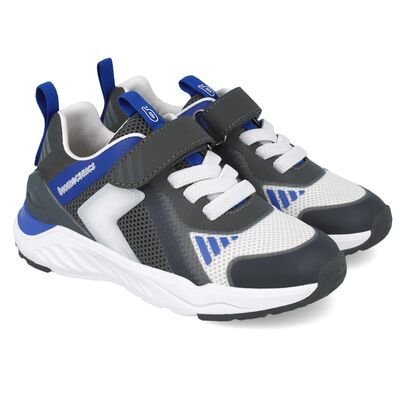Biomecanics Παιδικά Ανατομικά Sneakers ΦΩΤΑΚΙΑ 251273-A398-NEGRO Y AZUL ELECTRICO - ΜΑΥΡΟ/ΜΠΛΕ