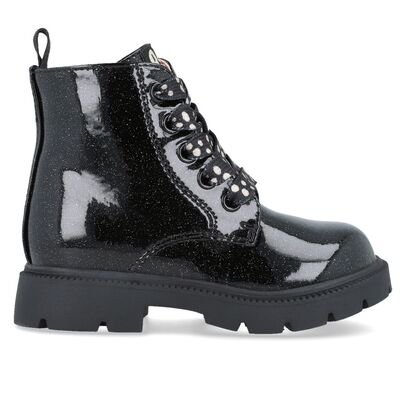 Garvalin Παιδικά Μποτάκια Αρβυλάκια Λουστρίνι 251340-A054-NEGRO - ΜΑΥΡΟ