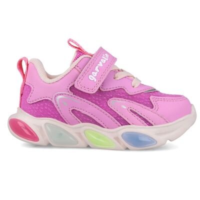 Garvalin Παιδικά Ανατομικά Sneakers ΦΩΤΑΚΙΑ 251808-C164-LILA - ΦΟΥΞΙΑ
