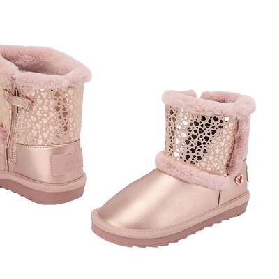 Mayoral Παιδικά Μποτάκια 15-42575-072 ΡΟΖ/ΧΡΥΣΟ