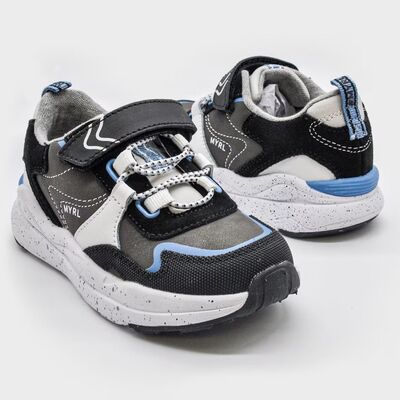 Mayoral Παιδικά Sneakers 15-44588-067 ΜΑΥΡΟ/ΓΚΡΙ