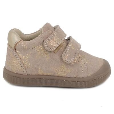 PRIMIGI Παιδικά Ανατομικά Δερμάτινα Μποτάκια 8900055-BEIGE - ΜΠΕΖ/ΧΡΥΣΟ