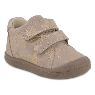 PRIMIGI Παιδικά Ανατομικά Δερμάτινα Μποτάκια 8900055-BEIGE - ΜΠΕΖ/ΧΡΥΣΟ