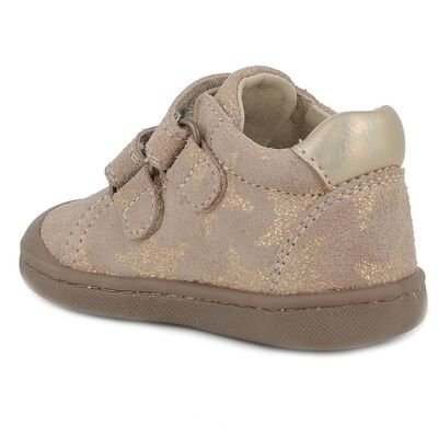 PRIMIGI Παιδικά Ανατομικά Δερμάτινα Μποτάκια 8900055-BEIGE - ΜΠΕΖ/ΧΡΥΣΟ