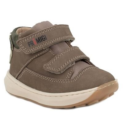 PRIMIGI Παιδικά Ανατομικά Δερμάτινα Μποτάκια 8901044-GREEN - ΧΑΚΙ