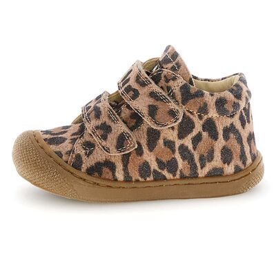 Naturino Παιδικά Δερμάτινα Ανατομικά Μποτάκια Cocoon VL suede jaguar phard - ΛΕΟΠΑΡ
