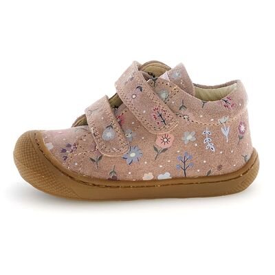 Naturino Παιδικά Δερμάτινα Ανατομικά Μποτάκια Cocoon VL suede pr.bonny rose - ΡΟΖ