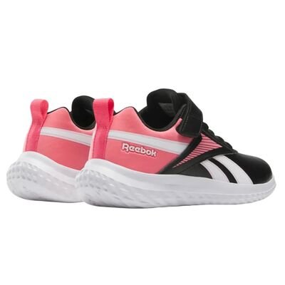 REEBOK Παιδικά Αθλητικά Rush Runner syn elastic lace & velcro 100238560 black/passion - ΜΑΥΡΟ/ΡΟΖ