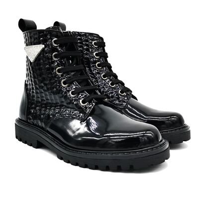 Ricco Mondo Παιδικά Ανατομικά Μποτάκια Αρβυλάκια 1904-ΜΑΥΡΟ Λ.