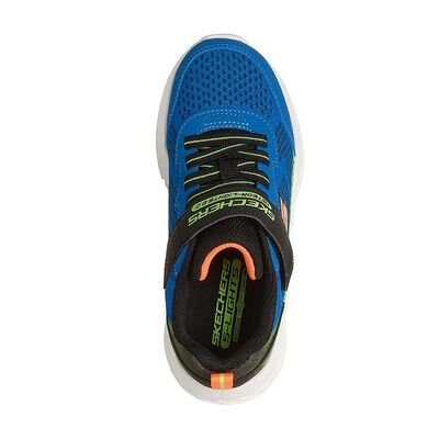SKECHERS Παιδικά Sneakers με ΦΩΤΑΚΙΑ Meteor-Lights 2.0 velcro lights 401490L-BLBK - ΜΠΛΕ