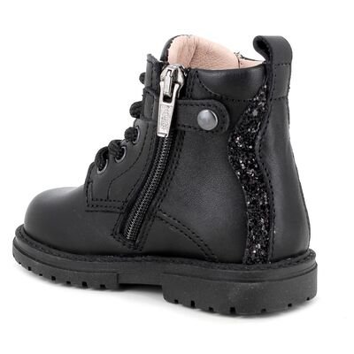 Primigi Παιδικά Δερμάτινα Ανατομικά Μποτάκια Αρβυλάκια 8909633-BLACK - ΜΑΥΡΟ