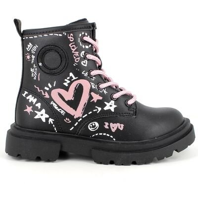 Primigi Παιδικά Ανατομικά Μποτάκια Αρβυλάκια 8977022-BLACK - ΜΑΥΡΟ