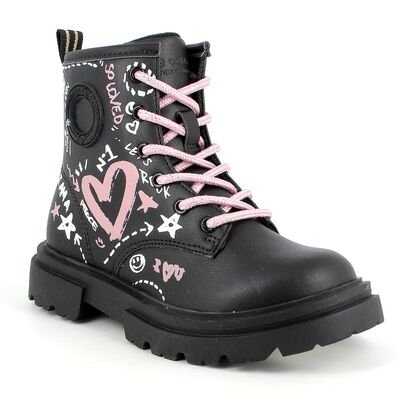 Primigi Παιδικά Ανατομικά Μποτάκια Αρβυλάκια 8977022-BLACK - ΜΑΥΡΟ