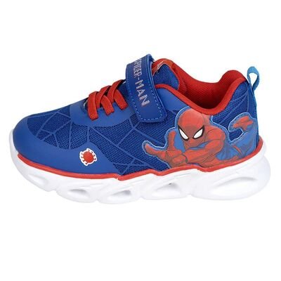 Marvel Παιδικά Sneakers SPIDER-MAN ΦΩΤΑΚΙΑ 2300006747 ΜΠΛΕ