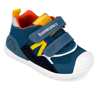Biomecanics Παιδικά Ανατομικά Δερμάτινα Μποτάκια 262122-B556-PETROL - ΜΠΛΕ