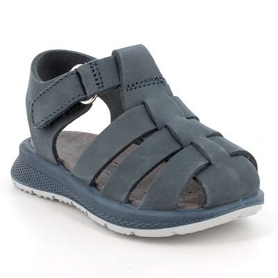 PRIMIGI Παιδικά Ανατομικά Δερμάτινα Παπουτσοπέδιλα 1365800 blue - ΜΠΛΕ