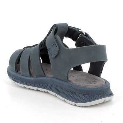 PRIMIGI Παιδικά Ανατομικά Δερμάτινα Παπουτσοπέδιλα 1365800 blue - ΜΠΛΕ