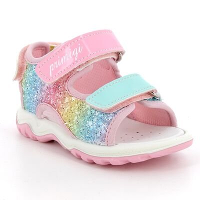 PRIMIGI Παιδικά Ανατομικά Πέδιλα 1366822 pink glitter - ΠΟΛΥΧΡΩΜΟ