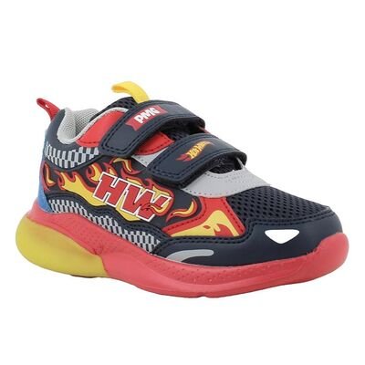 Primigi HOT WHEELS Παιδικά Ανατομικά Sneakers με ΦΩΤΑΚΙΑ 1490611 blue - ΜΠΛΕ