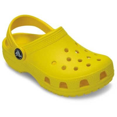 CROCS UNISEX Παιδικά Σαμπό Θαλάσσης Classic Clog 206990-7C1 LEMON - ΚΙΤΡΙΝΟ