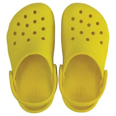 CROCS UNISEX Παιδικά Σαμπό Θαλάσσης Classic Clog 206990-7C1 LEMON - ΚΙΤΡΙΝΟ