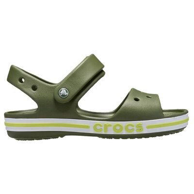 CROCS Παιδικά Πέδιλα Θαλάσσης Bayaband Sandal 211054-309 ARMY - ΧΑΚΙ