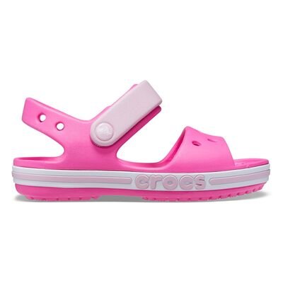 CROCS Παιδικά Πέδιλα Θαλάσσης Bayaband Sandal 211055-6QQ ELECT - ΦΟΥΞΙΑ