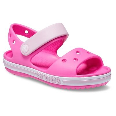 CROCS Παιδικά Πέδιλα Θαλάσσης Bayaband Sandal 211055-6QQ ELECT - ΦΟΥΞΙΑ